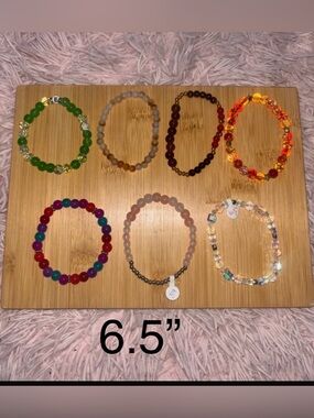 Handmade Multicolor and Neutral Beaded Women's Bracelet (1)